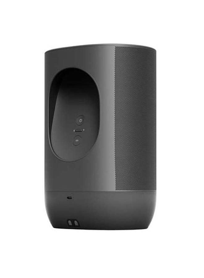 Sonos - Sonos Move - Portable Speaker MOVE1UK1BLK Black MOVE1UK1BLK Black - Image 1