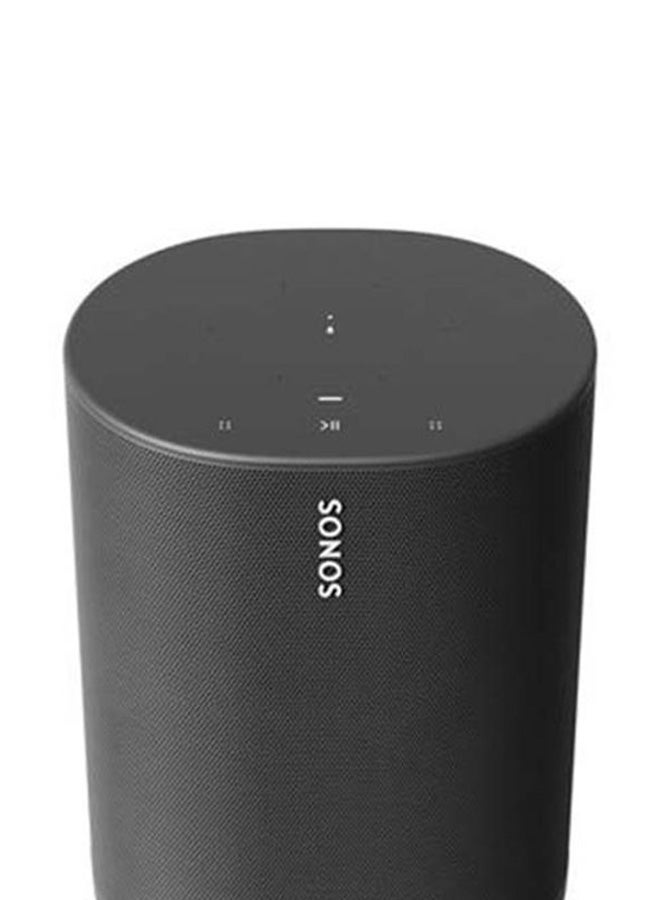 Sonos - Sonos Move - Portable Speaker MOVE1UK1BLK Black MOVE1UK1BLK Black - Image 1