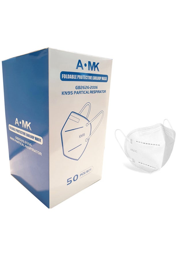 50-Pieces KN95 Ph Protective Earloop Face Mask - Image 1