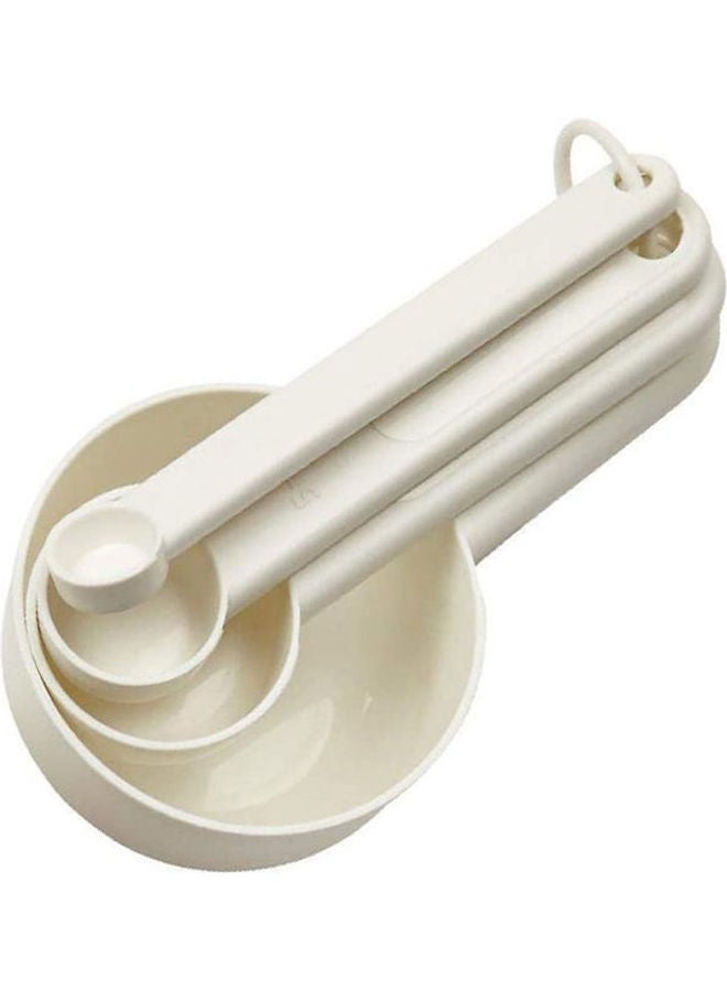 STAM Set Of 4 Measuring Cups White 