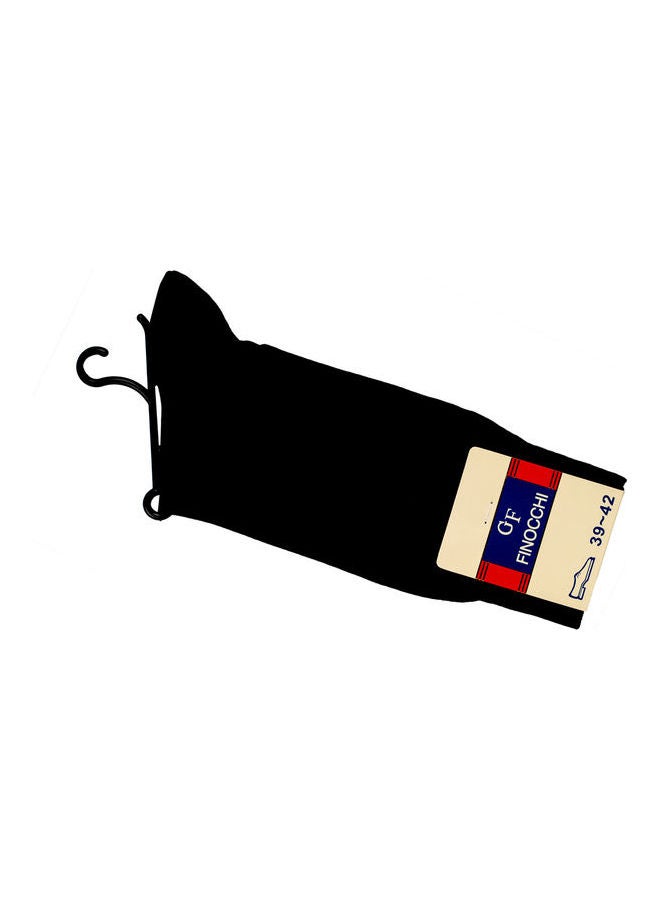 Casual Socks Deep Grease Black - Image 1