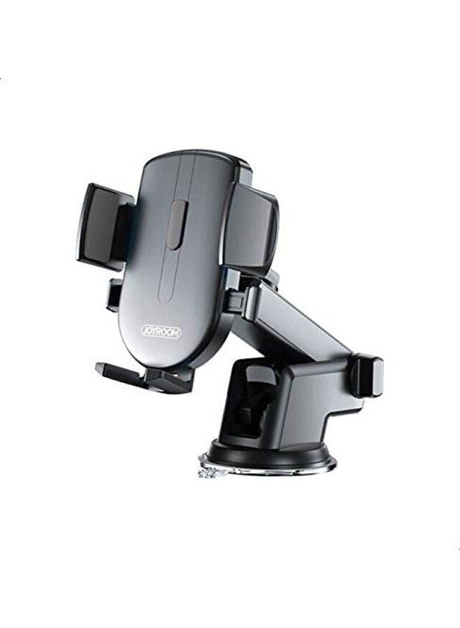 JOYROOM Jr- Ok3 Free Rotation Adjustable Length Car Phone Holder Black  - Image 1
