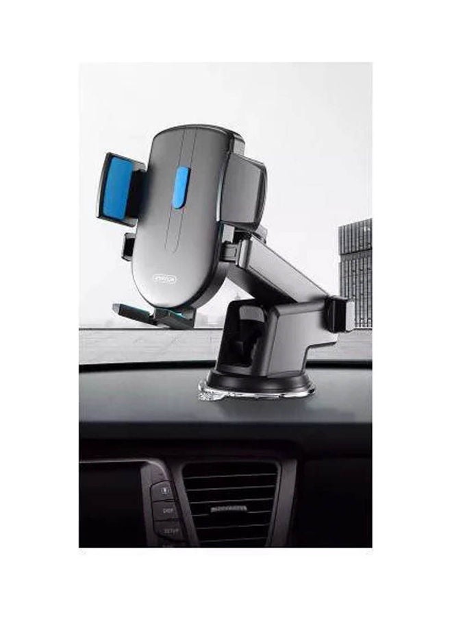 JOYROOM Jr- Ok3 Free Rotation Adjustable Length Car Phone Holder Black  - Image 2