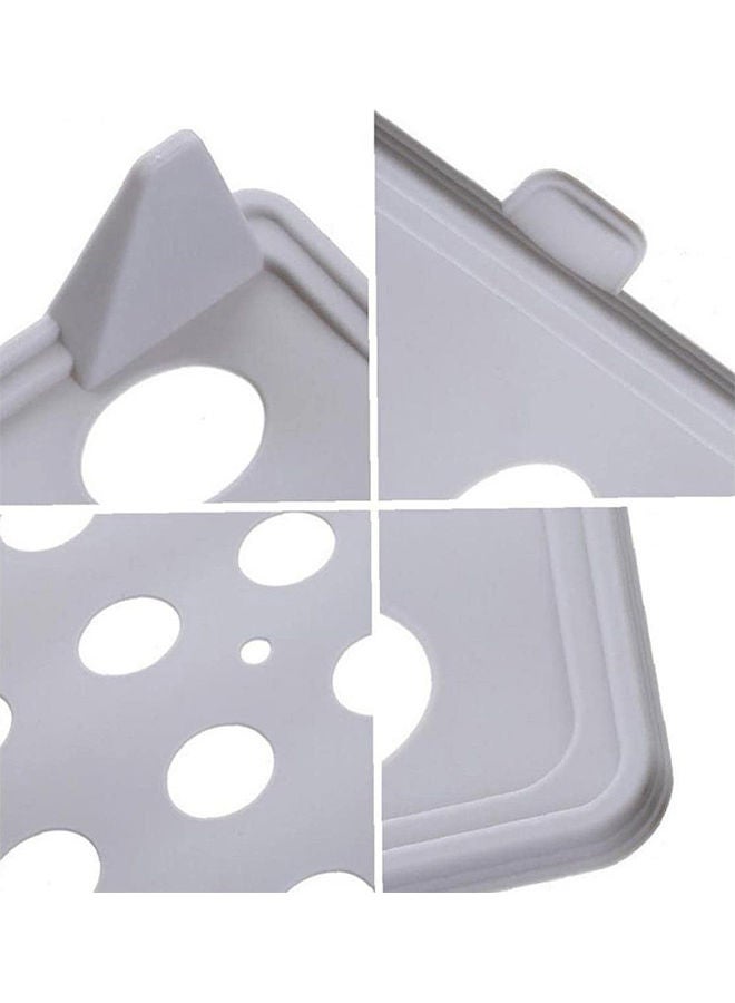 5-Piece Closet Shirt Folder And Organizer Grey 32x26cm  - Image 3