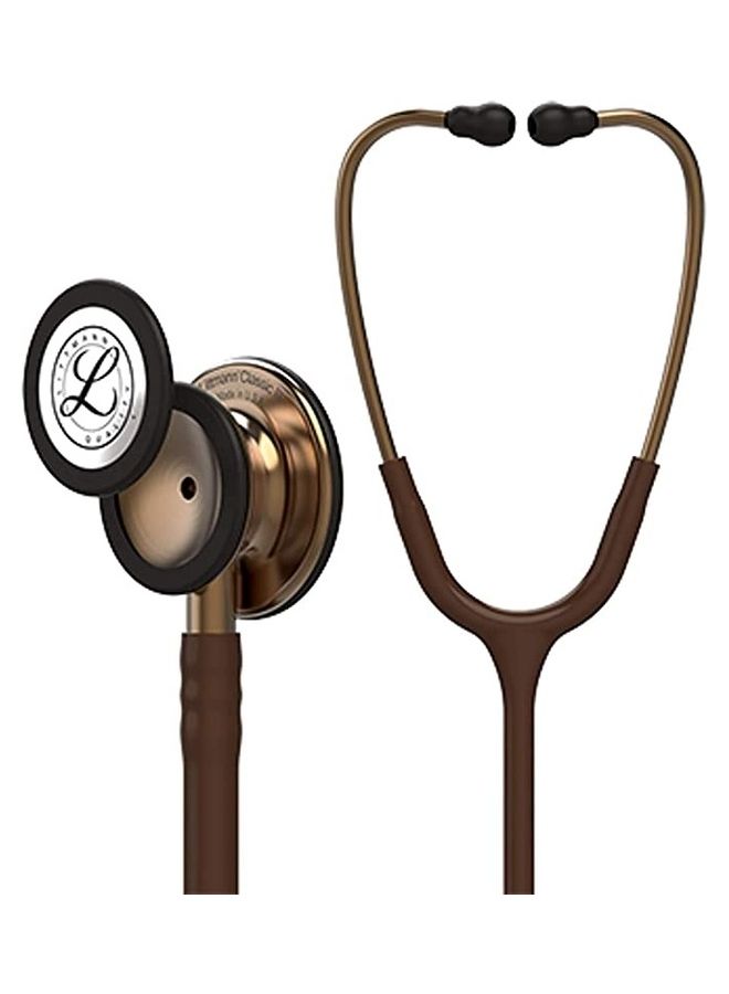 3M Littmann Stethoscope Classic III Chocolate Tube with Copper Finish 5809 - Image 1