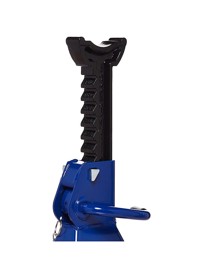 VTOOLS 2-Piece  3 Ton Adjustable Car Jack Stands Set Blue/Black  - Image 3