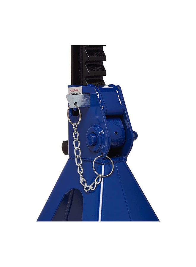 VTOOLS 2-Piece  3 Ton Adjustable Car Jack Stands Set Blue/Black  - Image 4