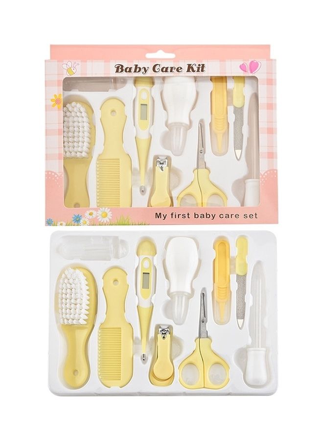 Maston 10-Piece Thermometer Feeding Nasal Manicure Clamp Nail Clipper Baby Care Kit - Image 1