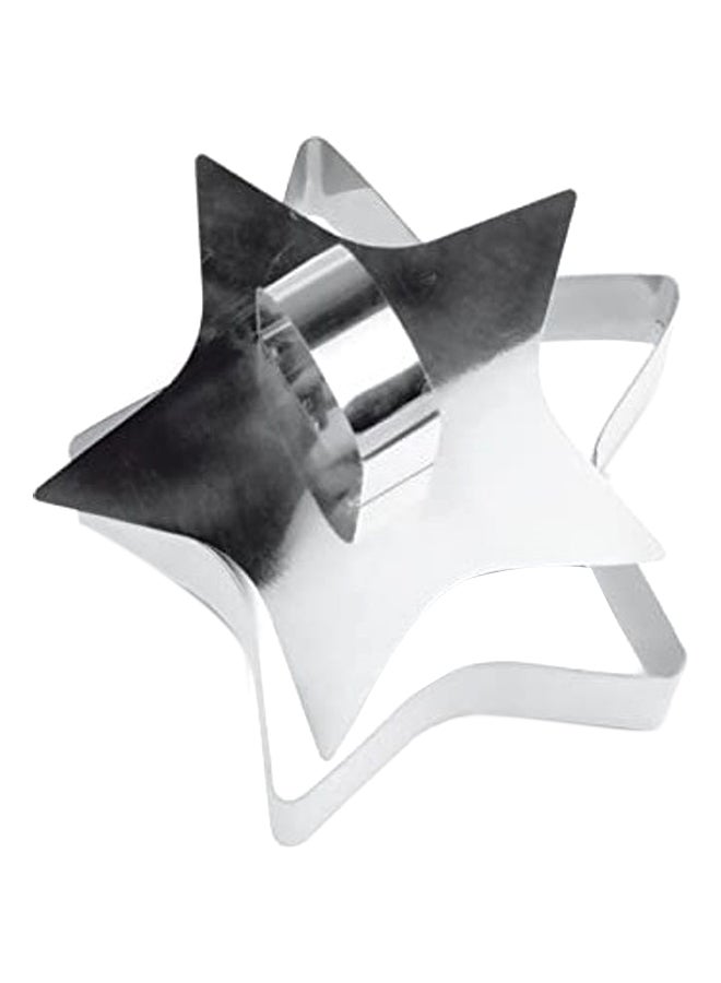 Ipac Star Pastry Rings Silver 10.5x10.5x4cm - Image 1