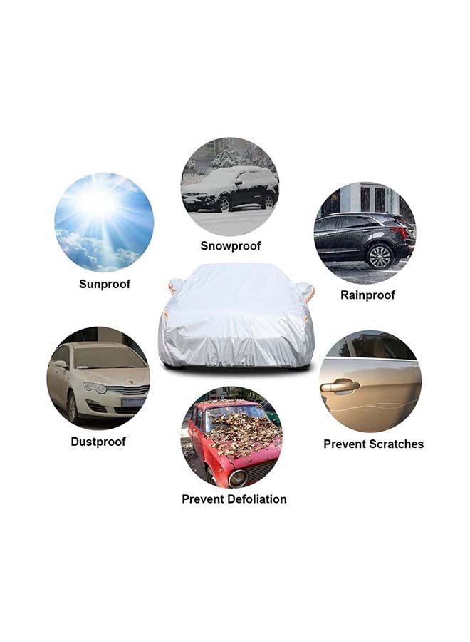 Eworld Waterproof Sun Protection Full Car Cover For CHEVROLET Captiva Sport 2013-12  - Image 5