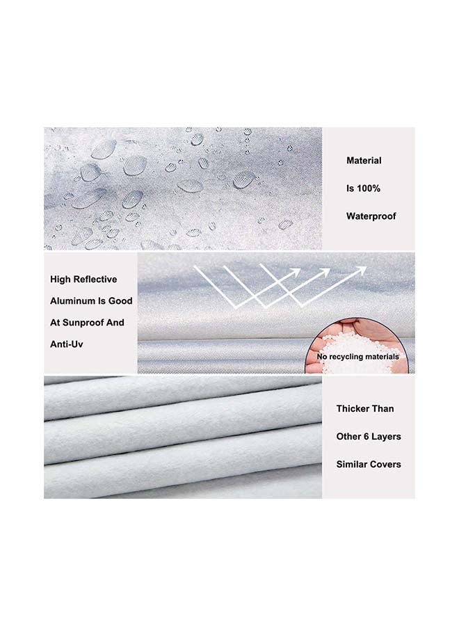 Eworld Waterproof Sun Protection Full Car Cover For ToyotaLand Cruiser1997-83 - Image 5