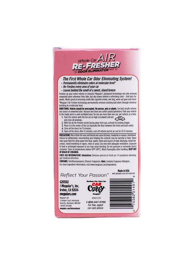Whole Car Air Re-Fresher Odor Eliminator