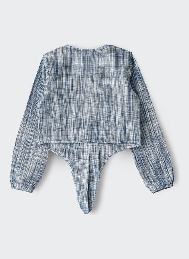 جيلين بلوزة كاجوال محبوكة متعدد الاستخدامات - Image 2