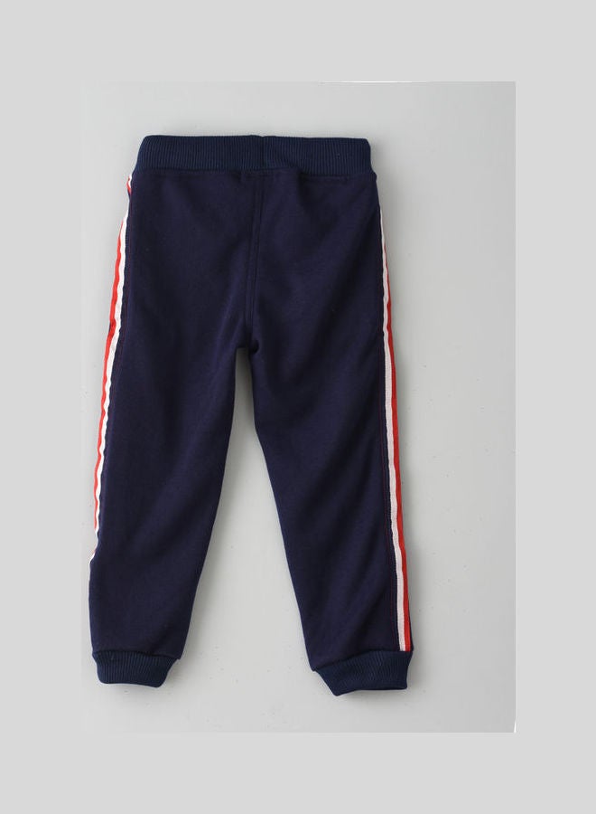 JAM Casual Knitted Joggers Navy Blue  - Image 2