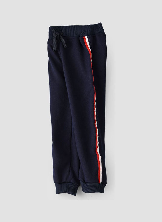 JAM Casual Knitted Joggers Navy Blue  - Image 3