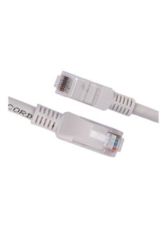 بيتكورز كابل توصيل Cat6 UTP مصنوع من بلاستيك بي في سي بطول 20 مترا أبيض  - Image 2