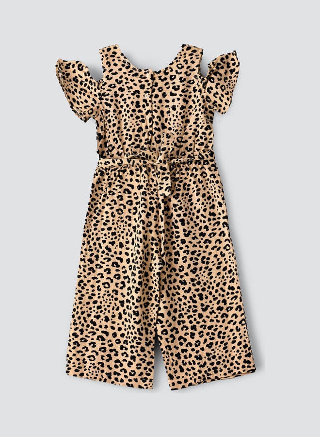 Jelliene Casual Woven AOP Jumpsuit Multicolour - Image 2