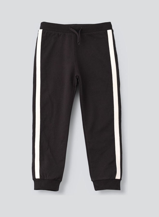 Jelliene - Casual Knitted Joggers Dark Grey - Image 1