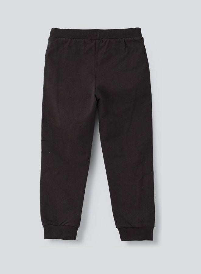 Jelliene - Casual Knitted Joggers Dark Grey - Image 1