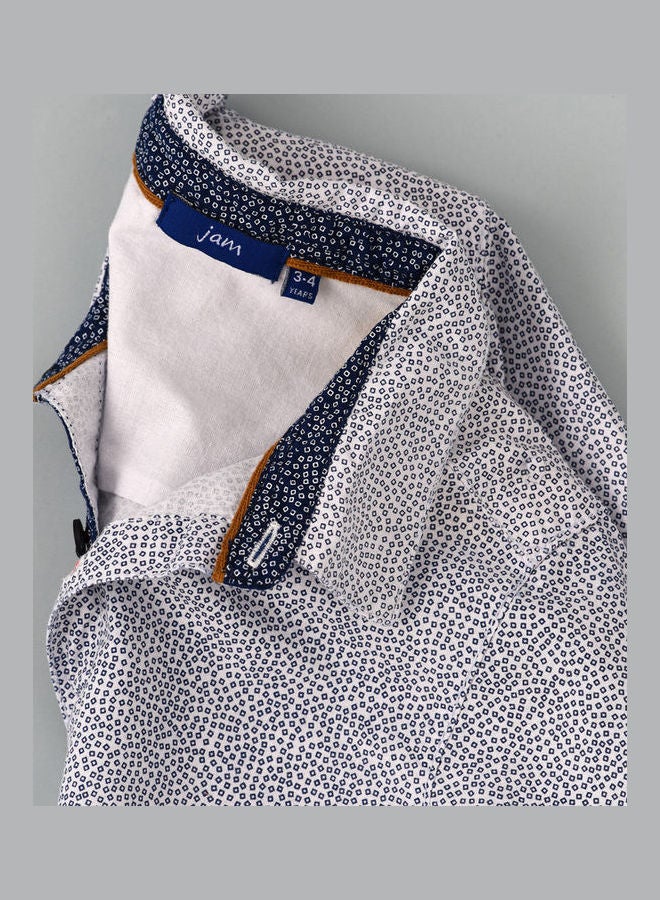 JAM AOP Woven Casual Shirt Grey  - Image 3