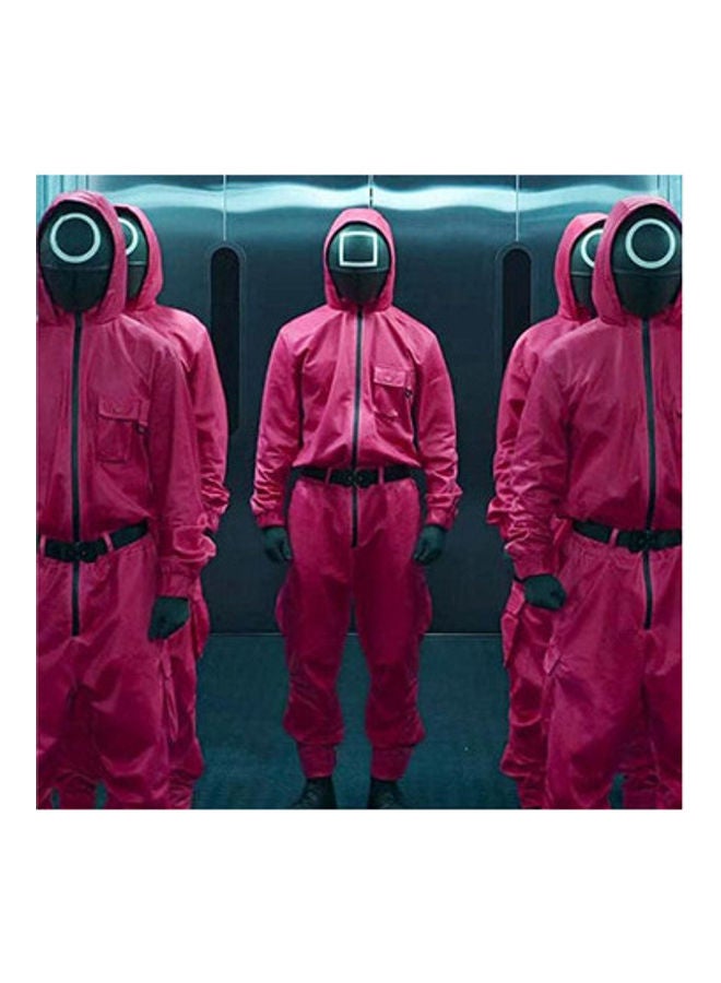 Squid Game Cosplay Jumpsuit Square-Xsmall