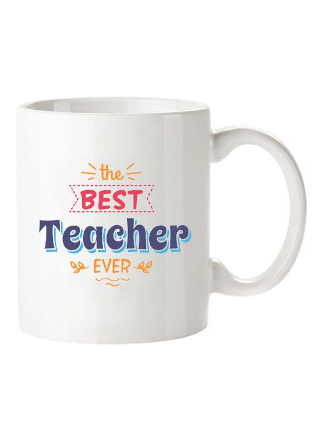 MEC The Best Teacher Ever Mug White