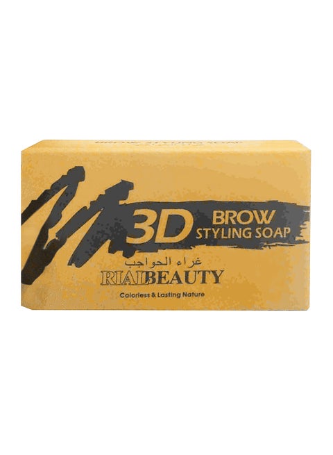 Styling Soap Eyebrow Gel With Brush Black