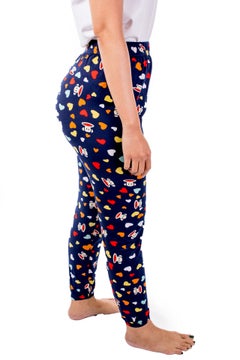 Miss London Elasticated Printed Pyjama Multicolour  - Image 3