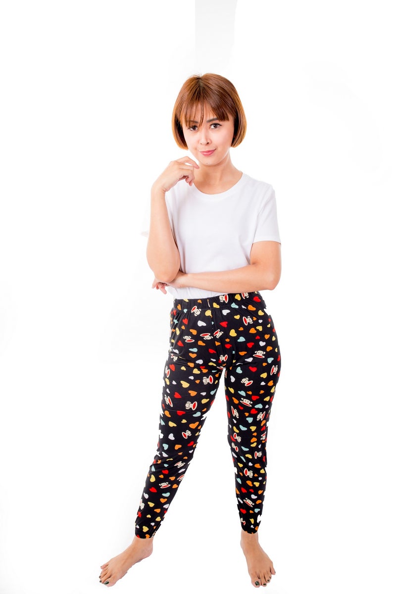 Miss London - Elasticated Printed Pyjama Multicolour - Image 1