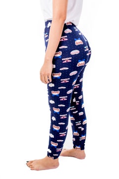 Miss London Elasticated Printed Pyjama Multicolour  - Image 2