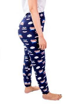 Miss London Elasticated Printed Pyjama Multicolour  - Image 3