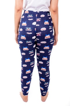 Miss London Elasticated Printed Pyjama Multicolour  - Image 4