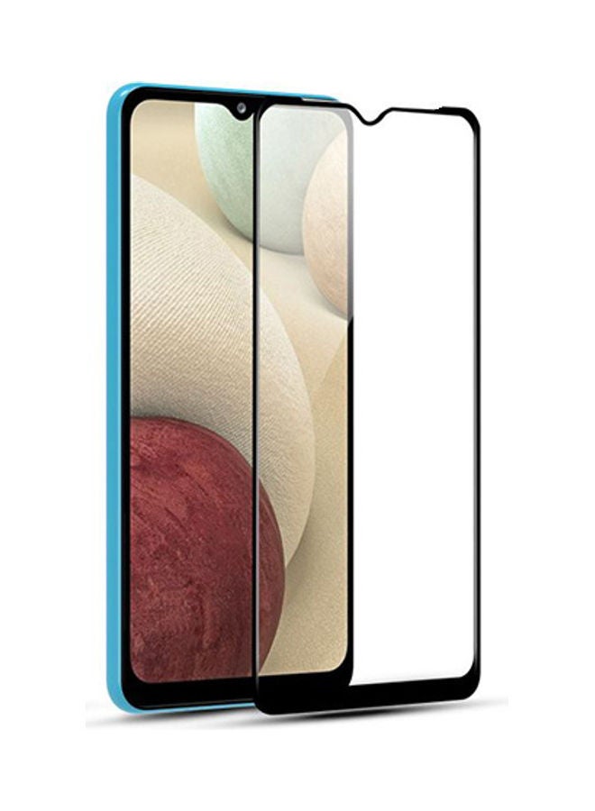 موكوم لاصقة حماية للشاشة من الزجاج المقوى 9D لهاتف سامسونج جالاكسي A32 5G شفاف/ أسود