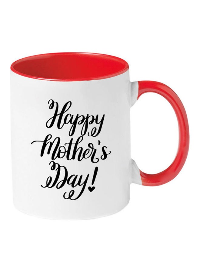 MEC Happy Mothers Day Mug Red/White