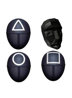 Generic Squid Game Mask Square Pattern 28cm  - Image 3