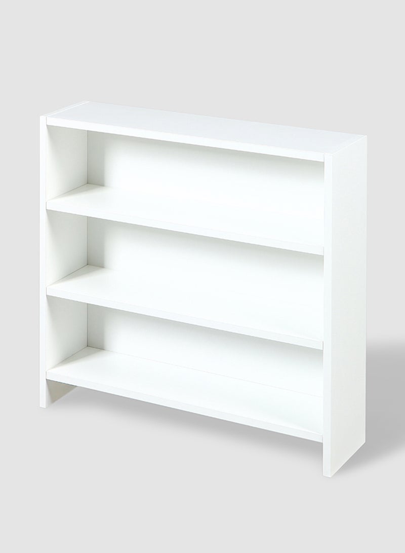 Switch - Book Shelf Storage Cabinet Rack Shelf Bookcase - Store Your Book Library In White Clay Low Cube Collection - White 640*170*600mm - Image 1
