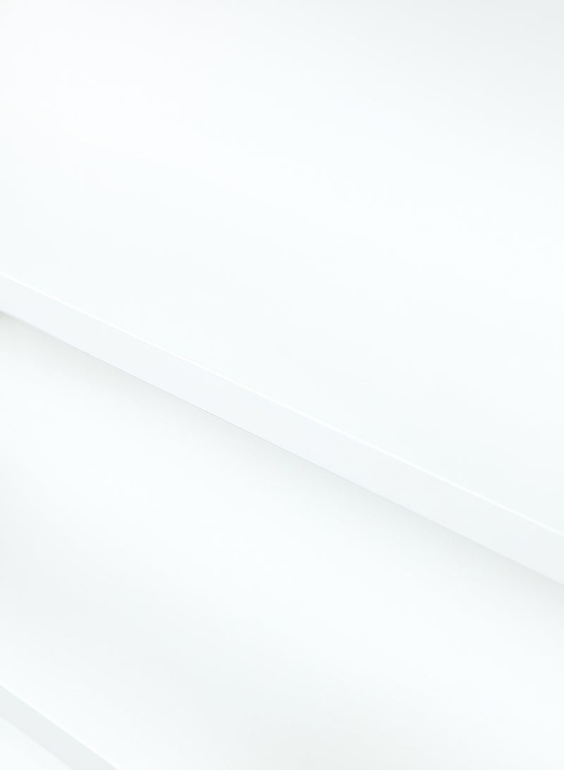 Switch - Book Shelf Storage Cabinet Rack Shelf Bookcase - Store Your Book Library In White Clay Low Cube Collection - White 640*170*600mm - Image 1