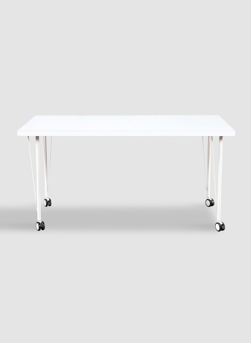 Switch - Office Desk Computer Table Or Study Table -  Home Office For Laptop Table - White 1500*750*740mm - Image 1