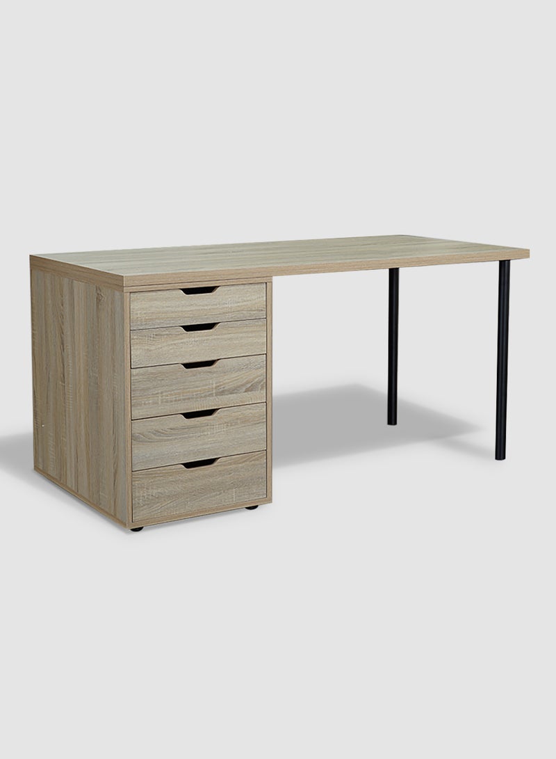 Switch - Office Desk Computer Table Or Study Table -  Home Office For Laptop Table - Beige 1500*750*740mm - Image 1