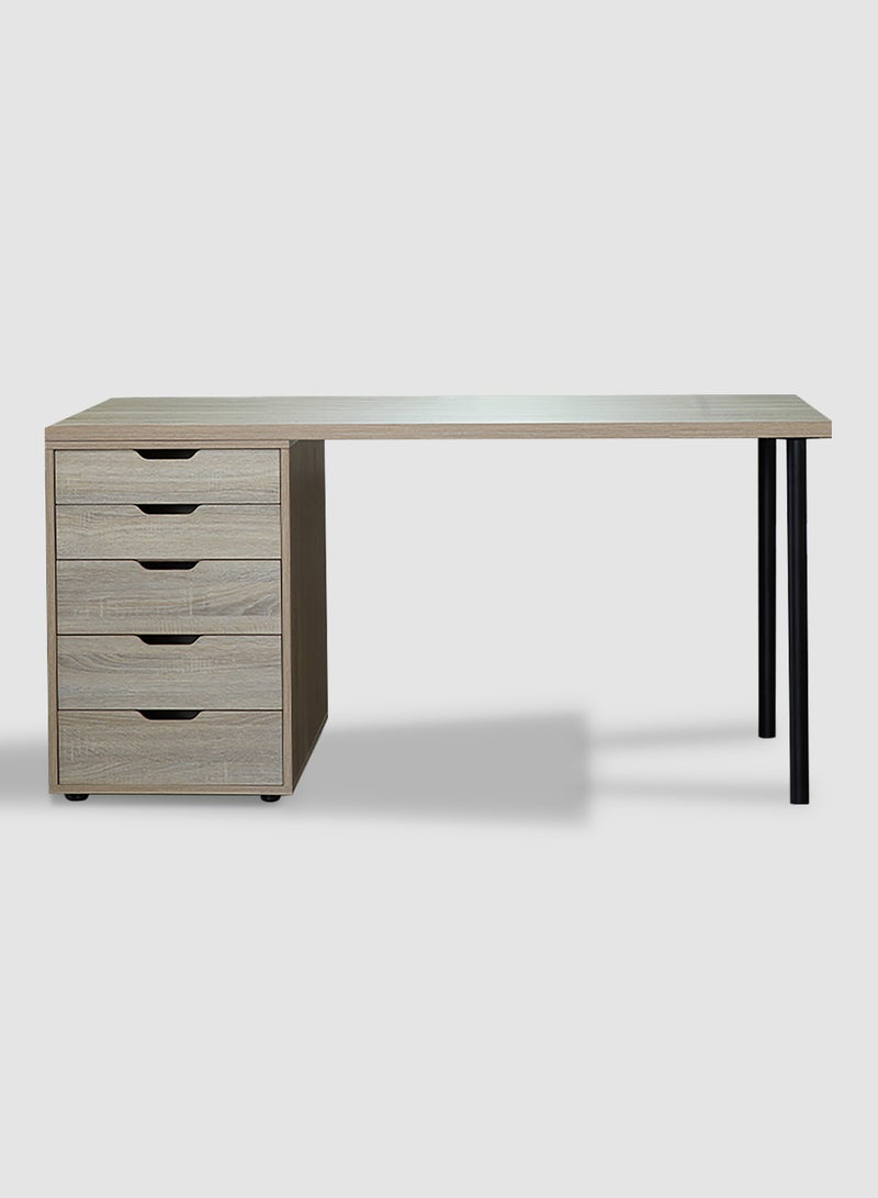 Switch - Office Desk Computer Table Or Study Table -  Home Office For Laptop Table - Beige 1500*750*740mm - Image 1