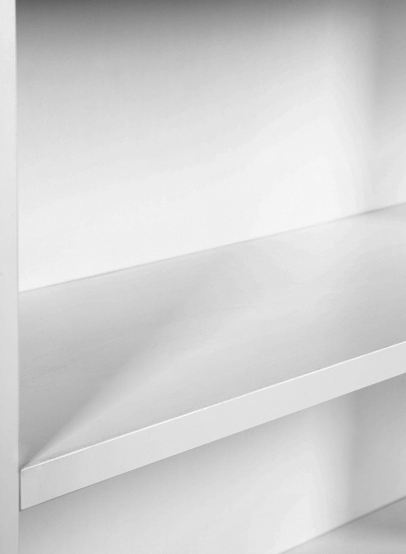 Switch - Book Shelf Storage Cabinet Rack Shelf Bookcase - Store Your Book Library In White Asher Cube Collection - White 800*280*2020mm - Image 1