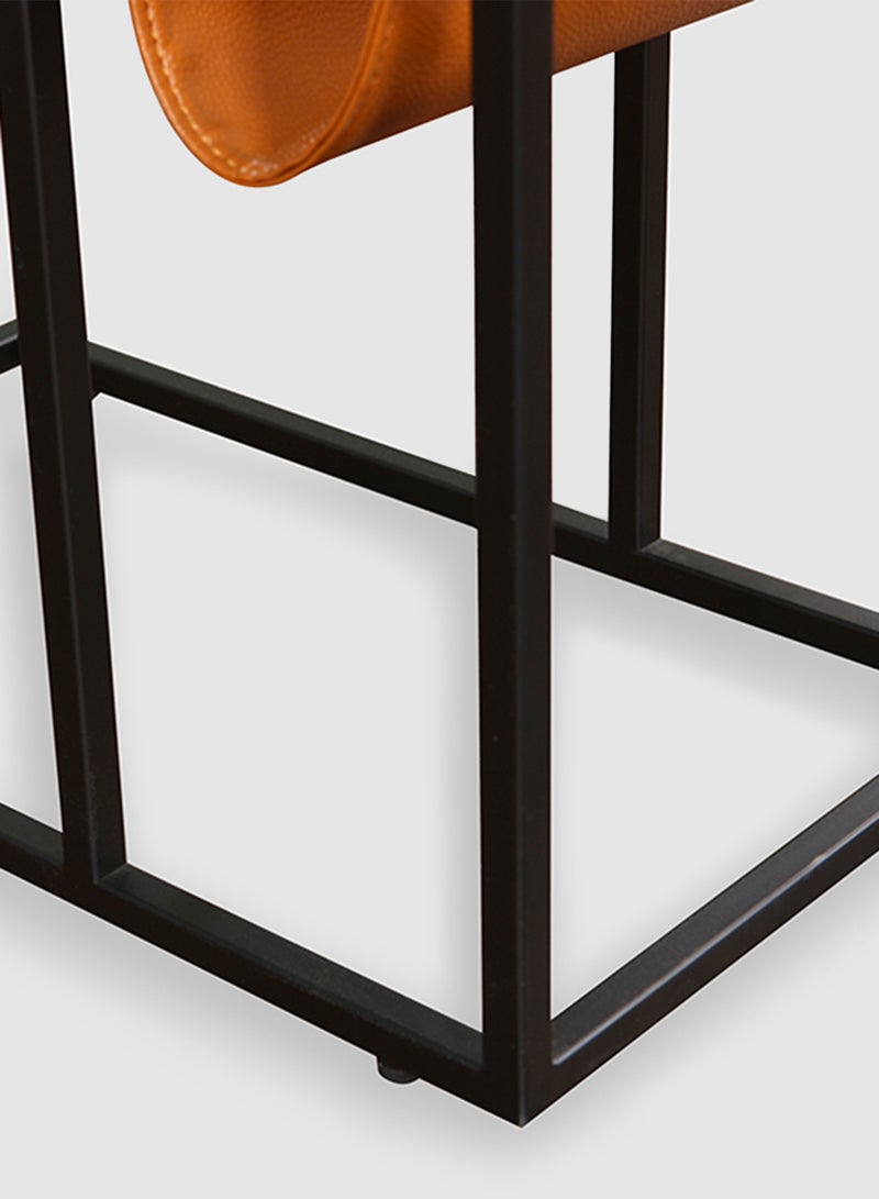 Switch - Side Table - In White/Black - Used Next To Sofa As Coffee Corner White/Black 315*550*650mm - Image 1