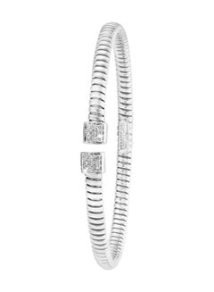 LIALI JEWELLERY 18K White Gold Tessitore Bangle 