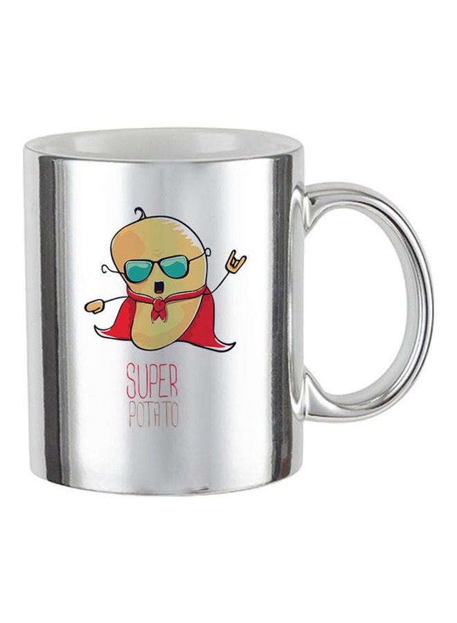 MEC Super Potato Special Printed Mug Silver 