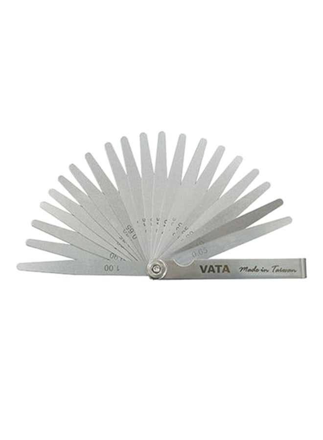 VATA 20-Piece Feeler Gauge Blades Silver  - Image 1