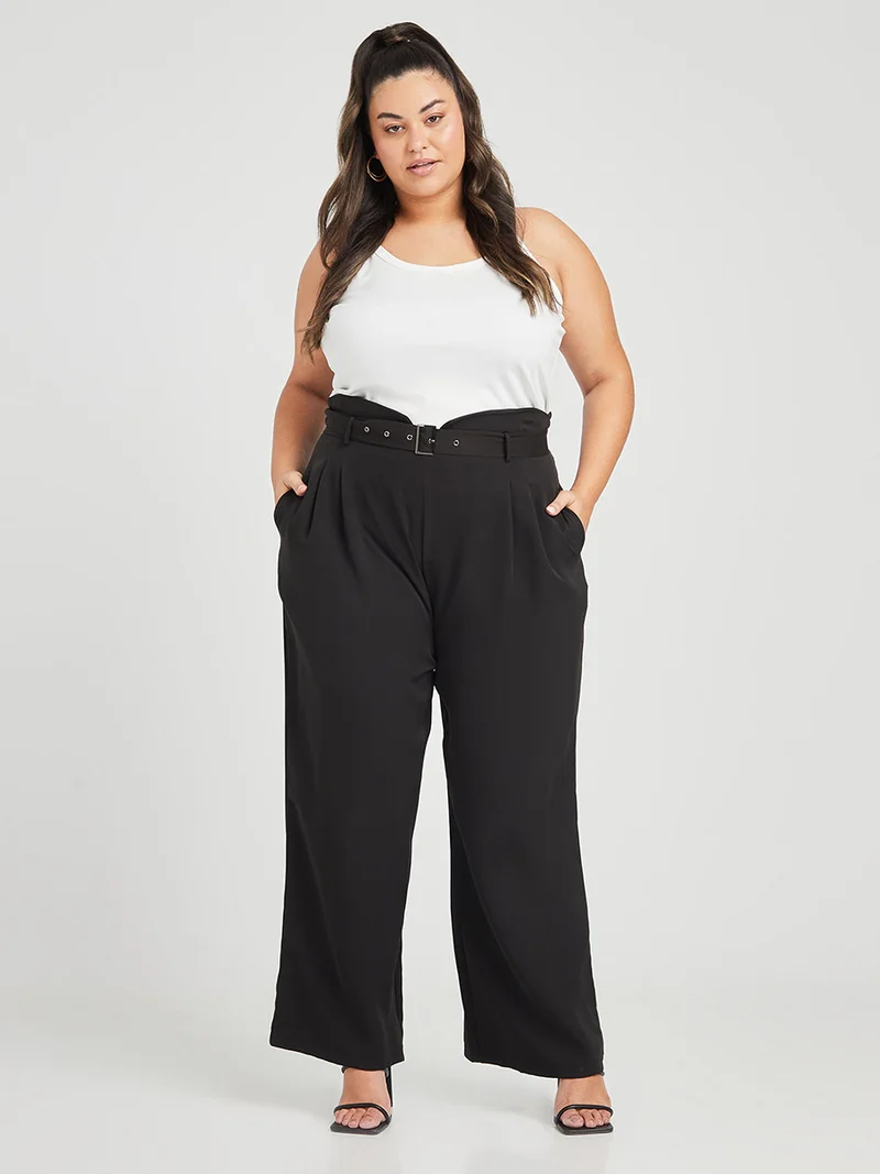 Closet By Styli Strappy Knitted Cami White