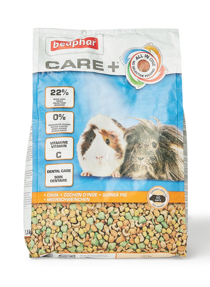 beaphar Care+ Guinea Pig Food Multicolour 1.5kg  - Image 1