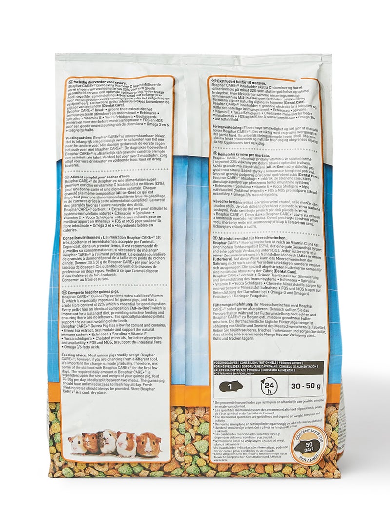 beaphar Care+ Guinea Pig Food Multicolour 1.5kg  - Image 2