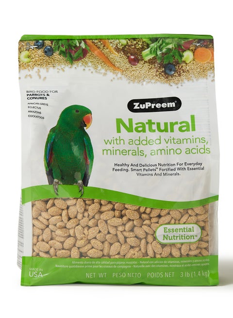 Natural Avian Diet Parrots And Conures 1.4kg