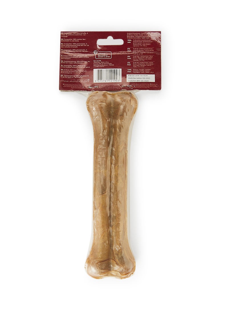 Pressed Bone Dog Chew Brown 8.5inch